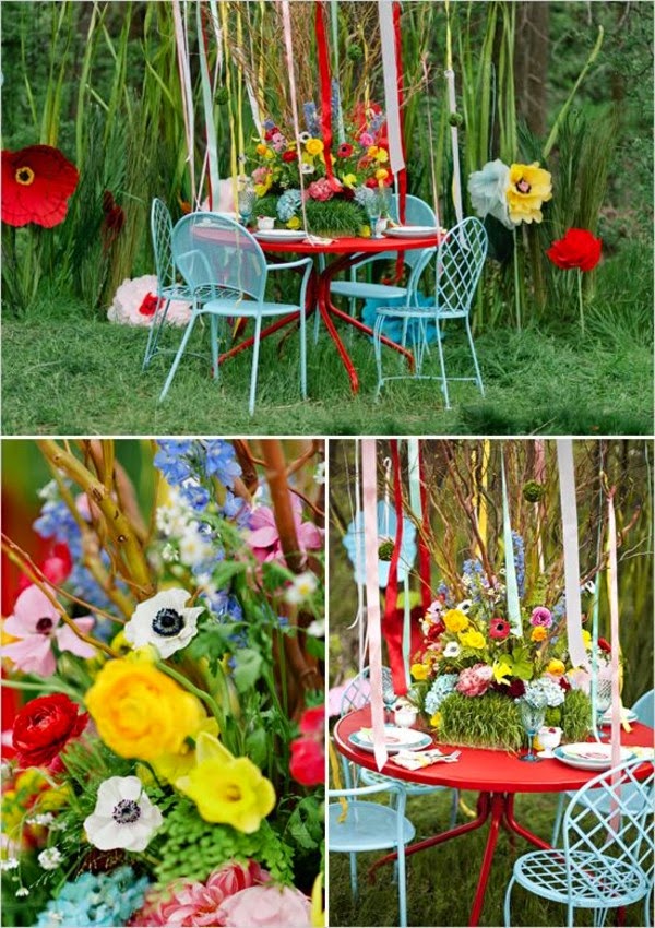 Fantastic decoration ideas for a garden party!