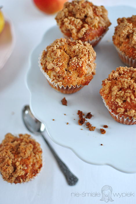 Muffiny z kajmakiem i kruszonka