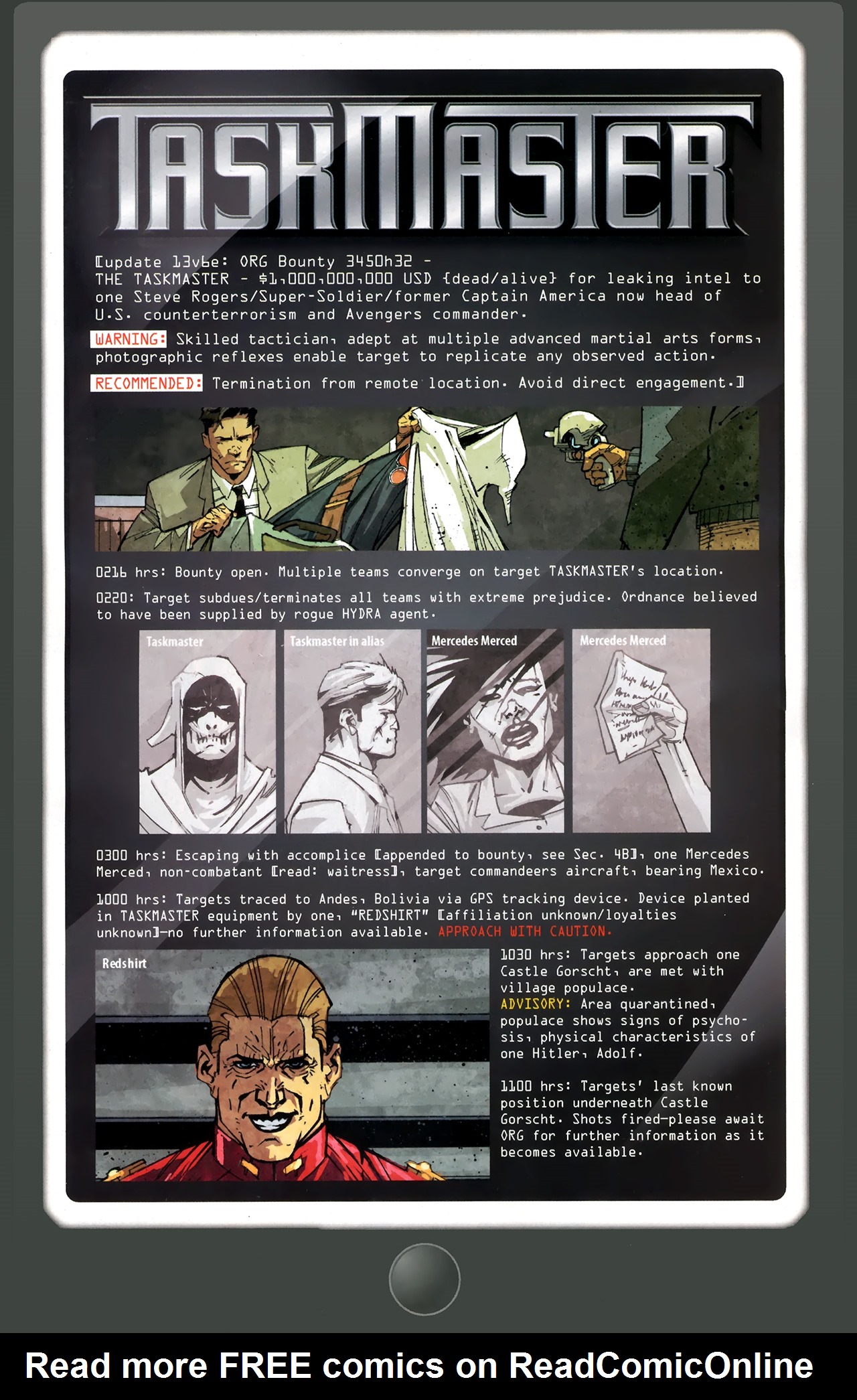 Read online Taskmaster (2010) comic -  Issue #4 - 2