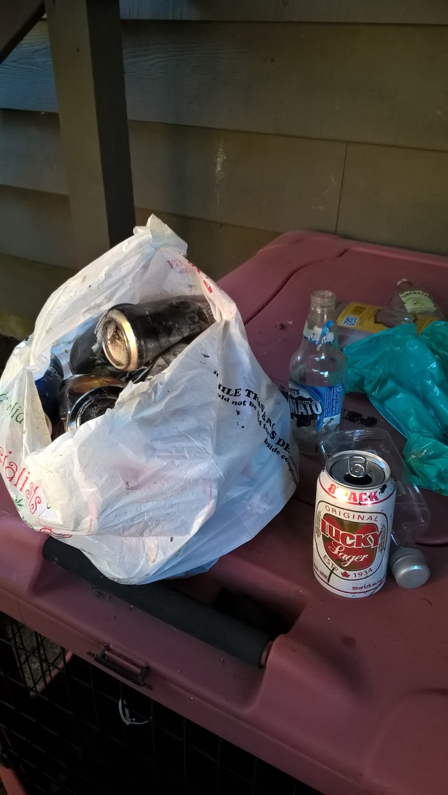 Nonprofit Thrift Shops in British Columbia Collecting cans and