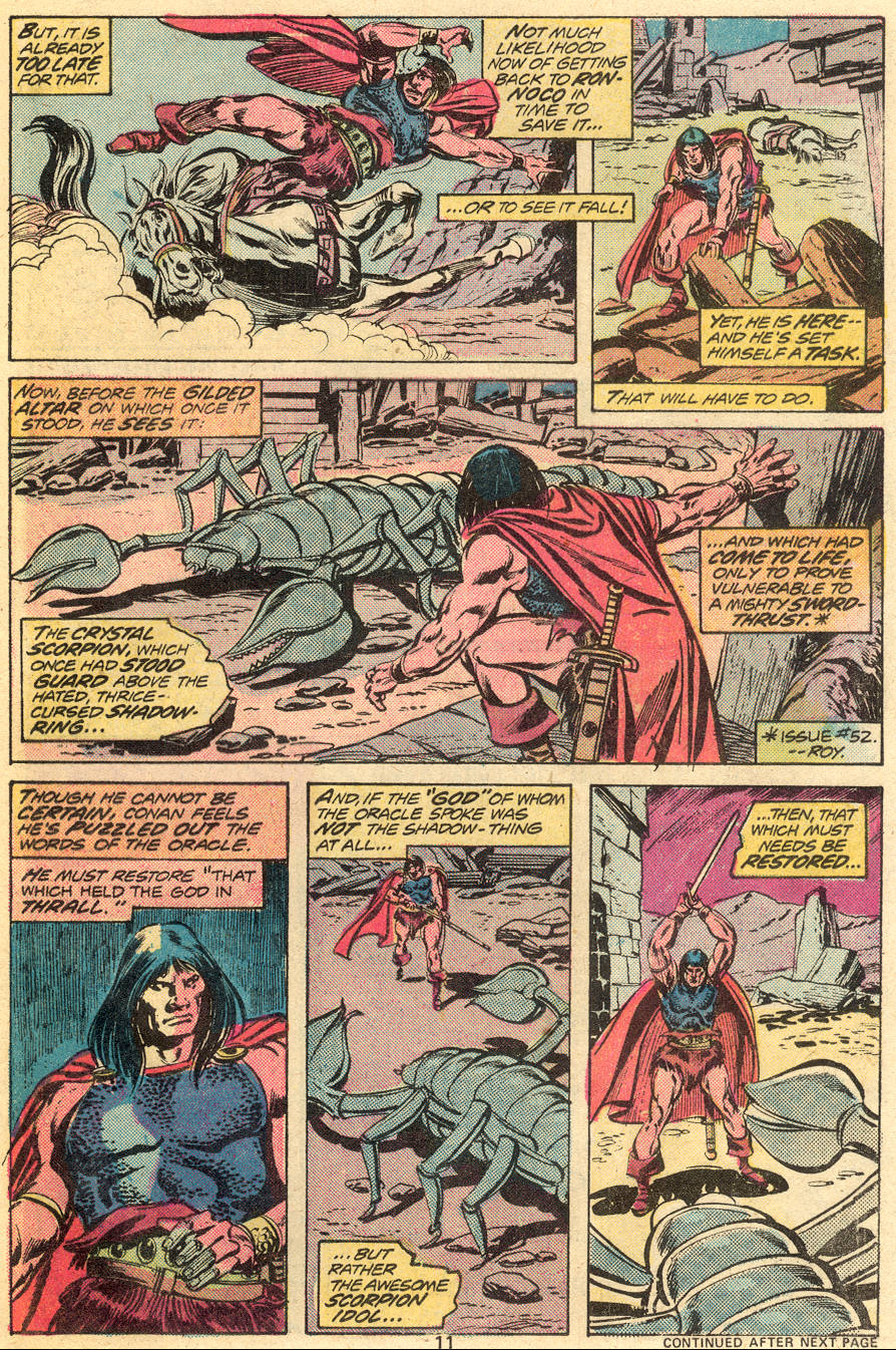 Read online Conan the Barbarian (1970) comic -  Issue #55 - 8