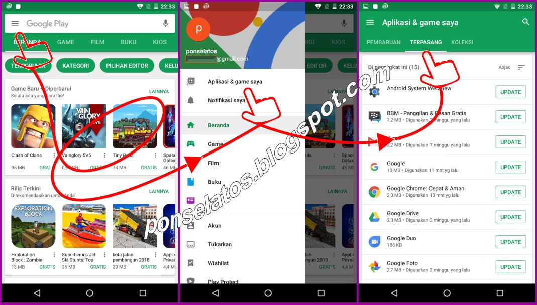 Cara Melihat Aplikasi Yang Terinstal Di Ponsel Android Infoin Aja Cara Melihat Aplikasi Yang Terinstal Di Ponsel Android Infoin Aja