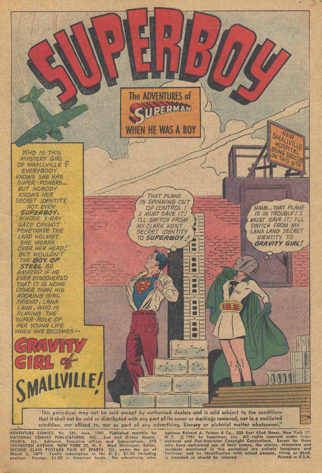 Adventure Comics (1938) issue 285 - Page 3
