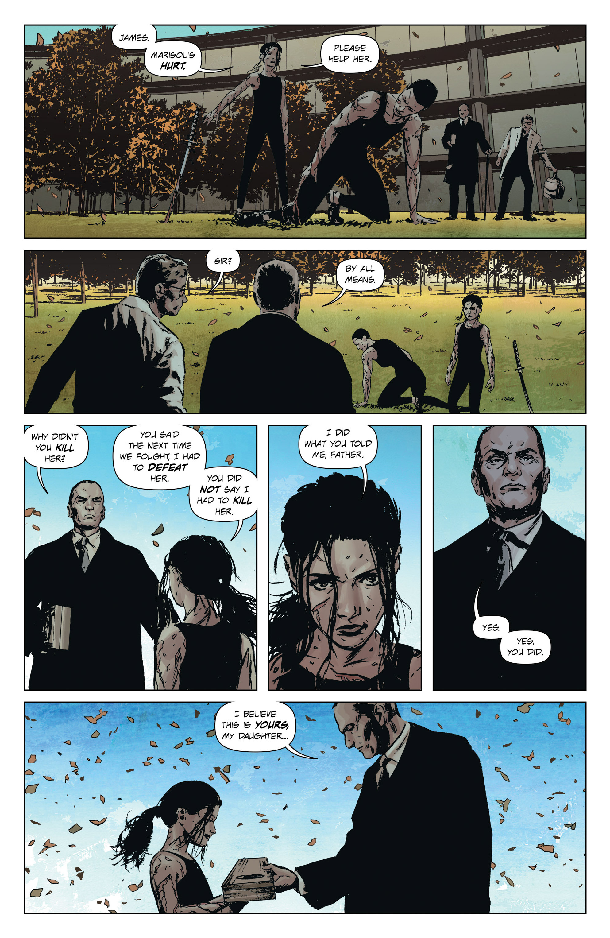 Read online Lazarus (2013) comic -  Issue # _TPB 2 - Lift - 110