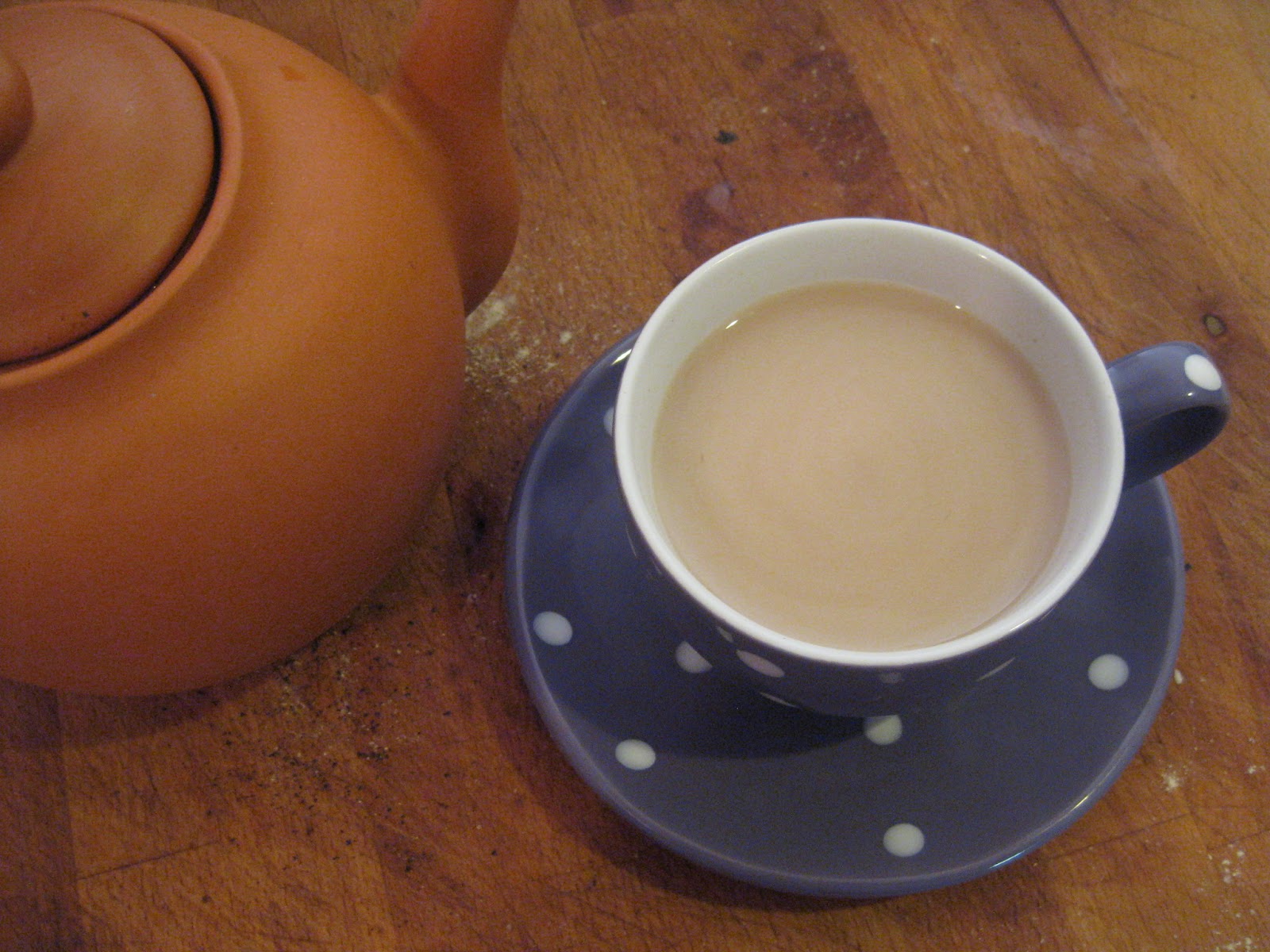 Making your own chai flavored tea!