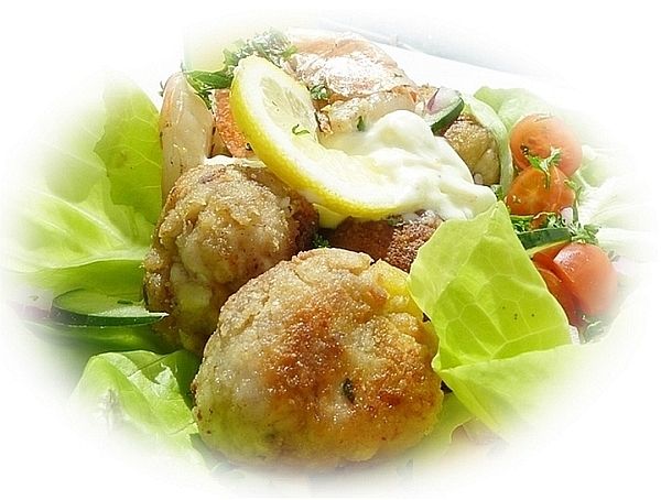 fritters made from leftover sop