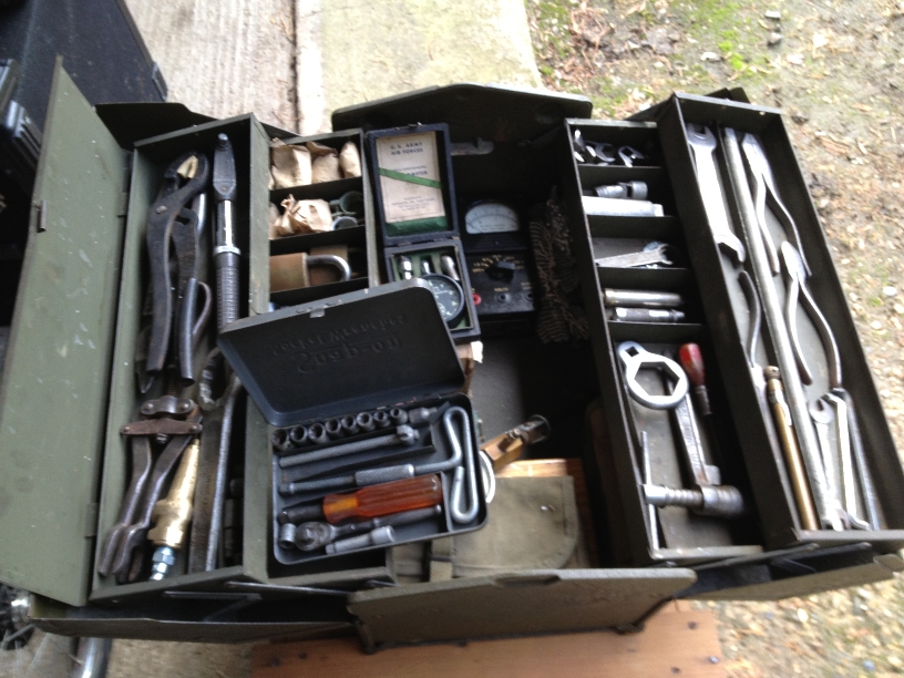 Just A Car Guy WW2 military tool box