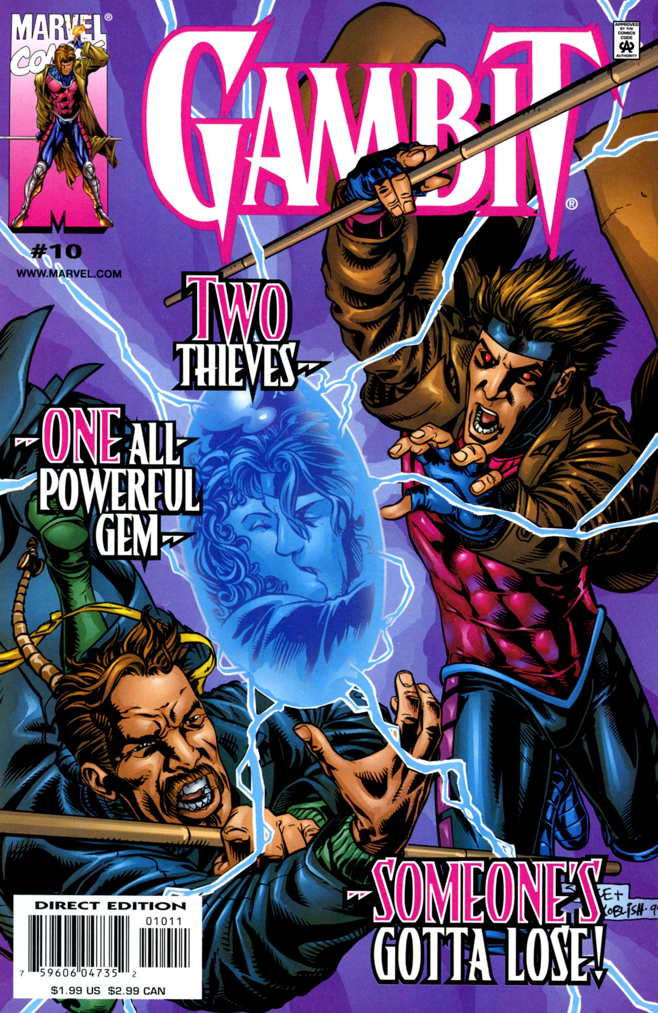 Read online Gambit (1999) comic -  Issue #10 - 1