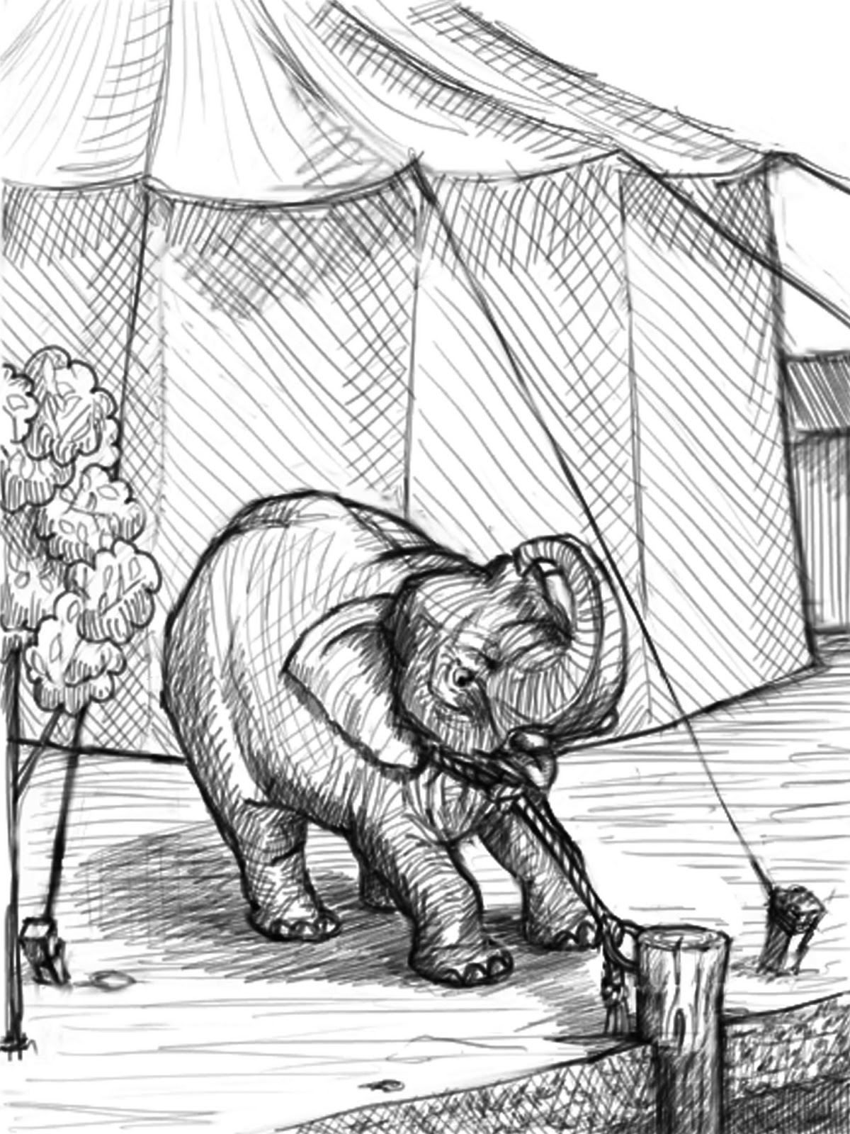 Ensayos Políticos The Elephant and the stake