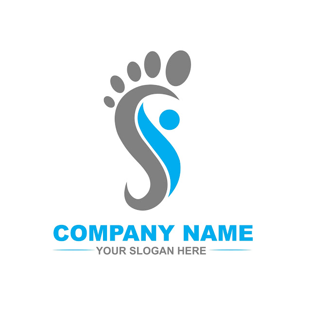 human foot logo