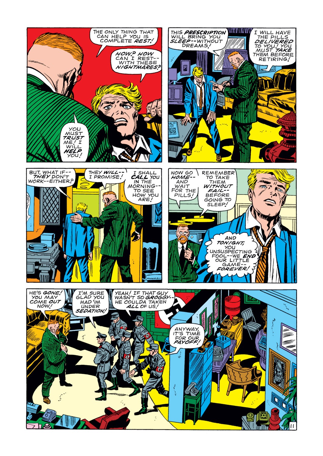 Read online Captain America (1968) comic -  Issue #107 - 12