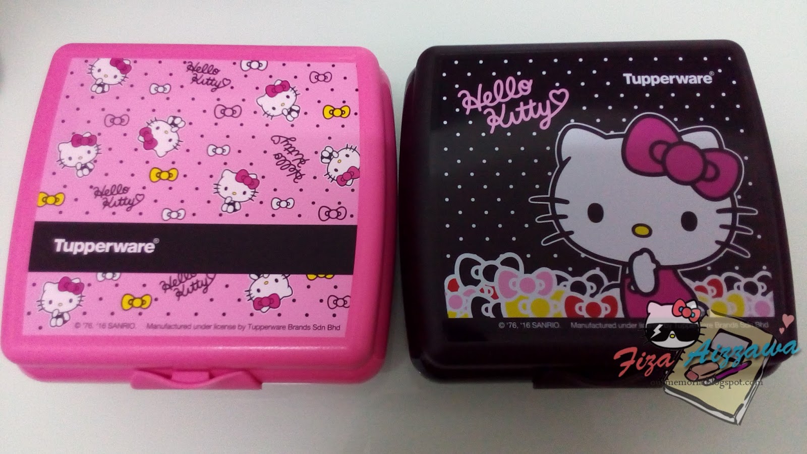 Model Tupperware Hello Kitty Lunch Set