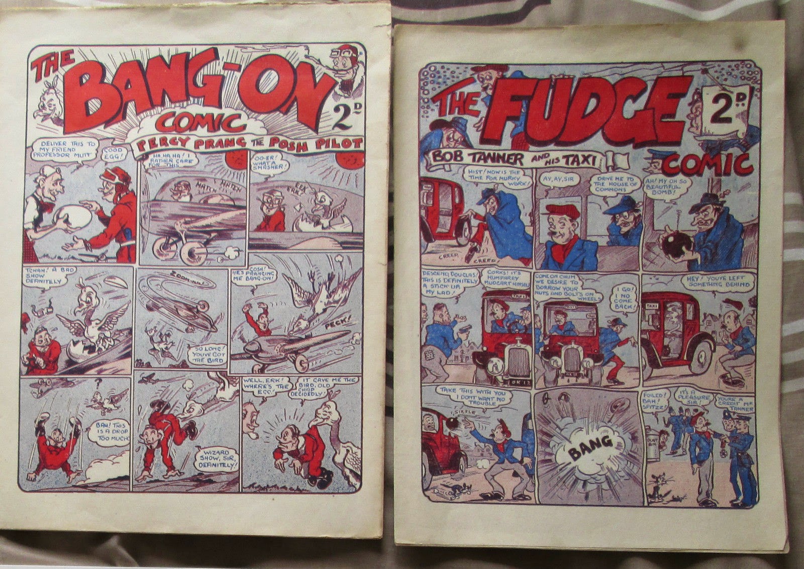 Wacky Comics! The Fudge Comic