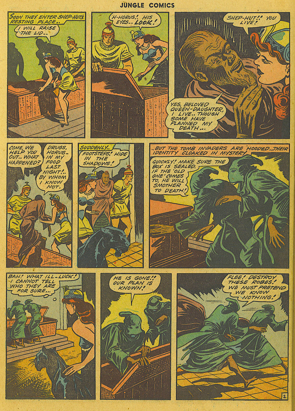 Read online Jungle Comics comic -  Issue #50 - 40