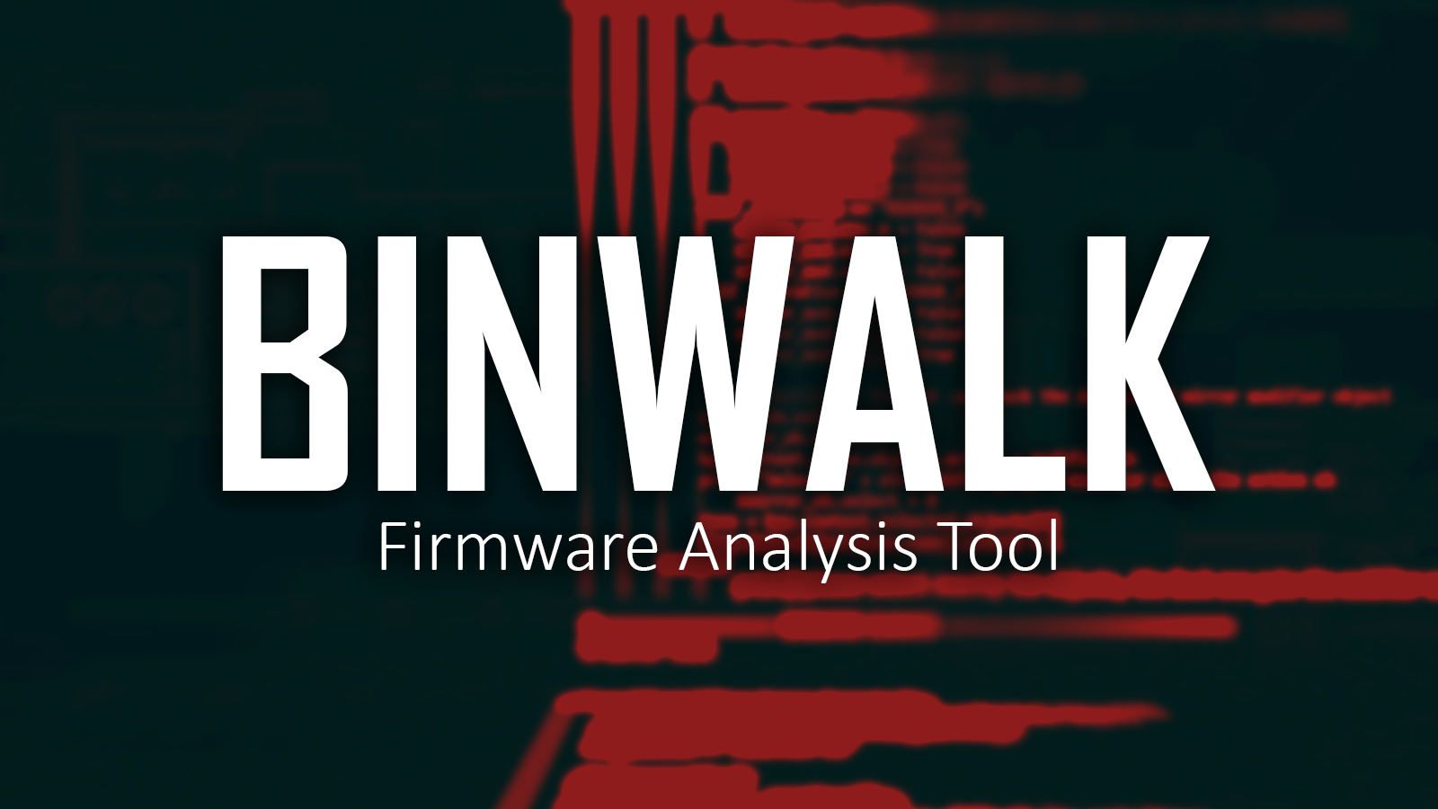 Binwalk Firmware Analysis Tool
