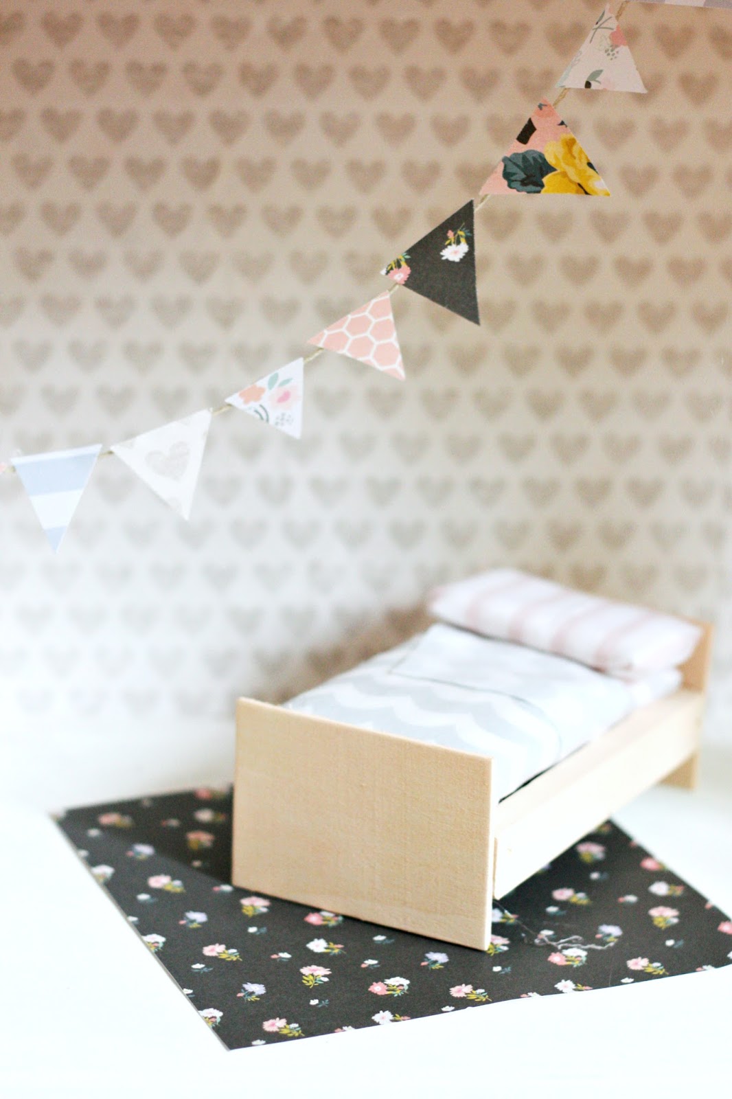 DIY Modern Dollhouse Tutorial featured by top US craft blog, The Pretty Life Girls