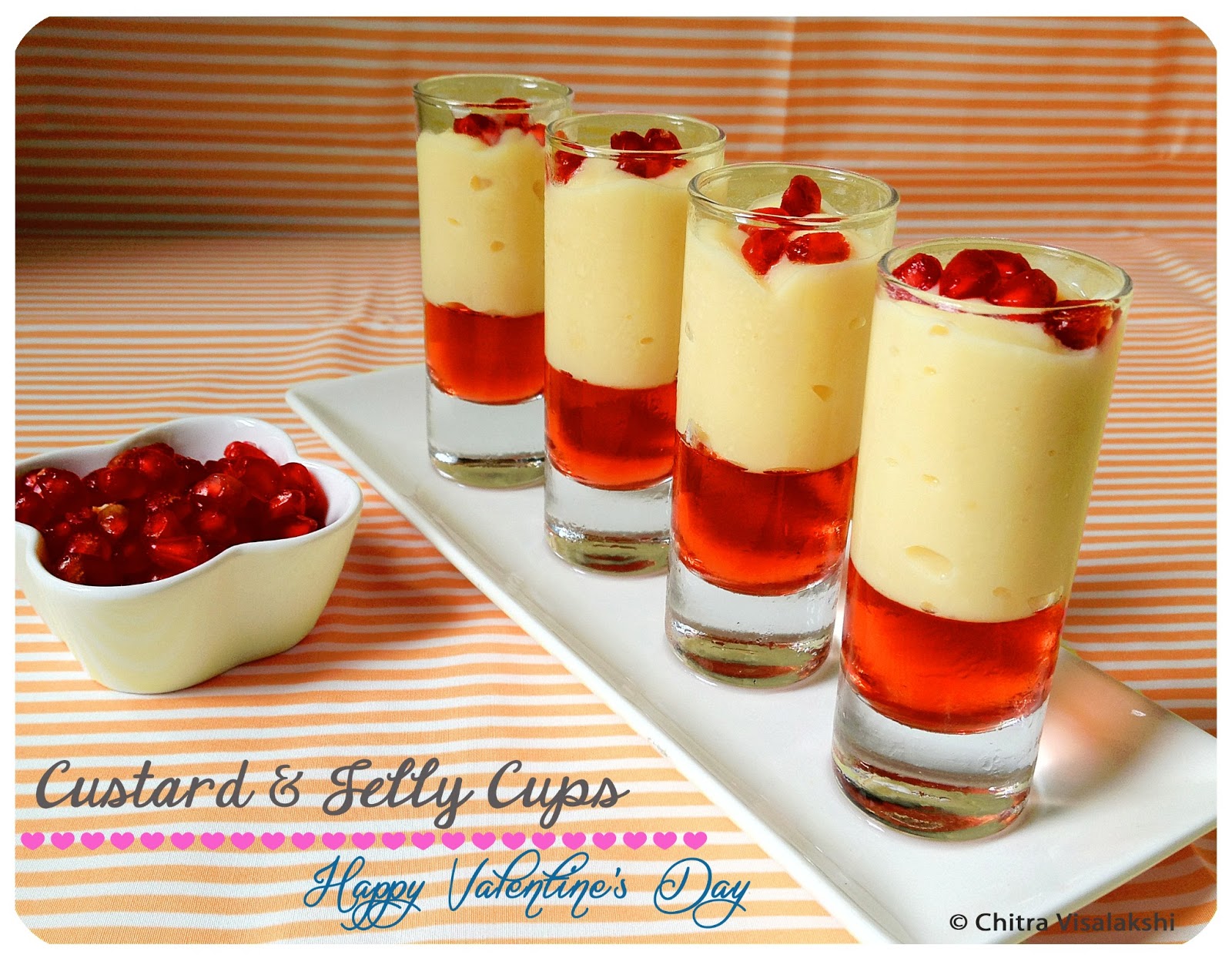 From my kitchen... Custard & Jelly Cups