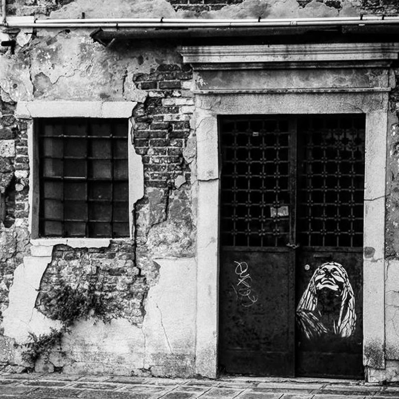 Beautiful Black and White Venice by Michael Hogg