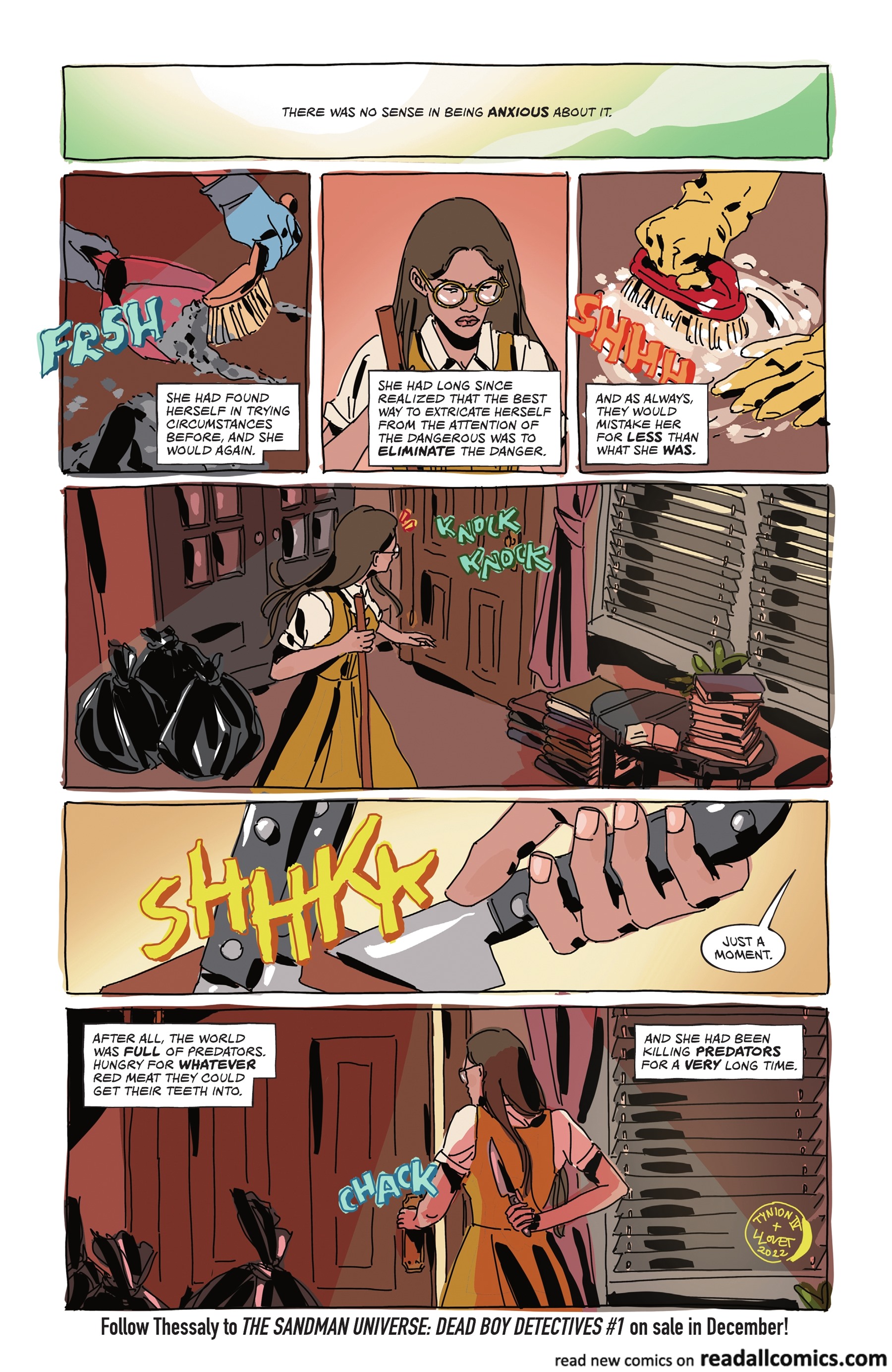 The Sandman Universe: Nightmare Country chapter 6 page 22