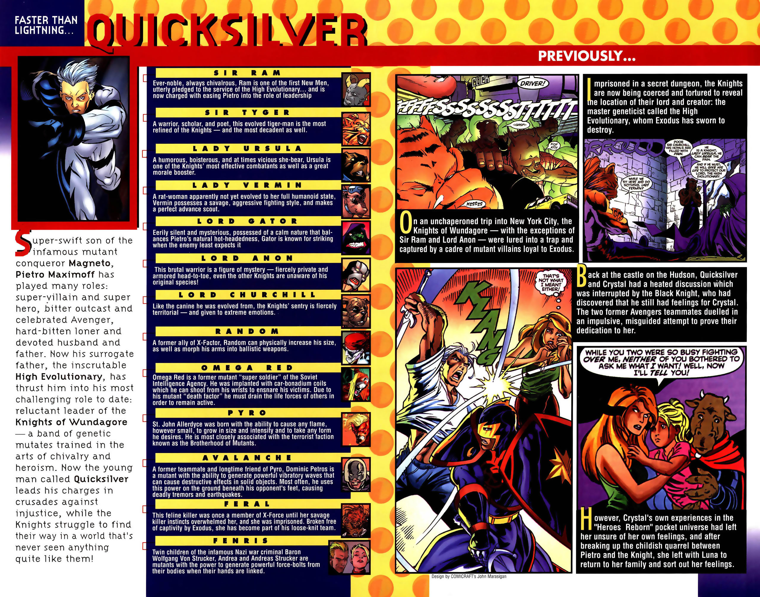 Read online Quicksilver comic -  Issue #8 - 3