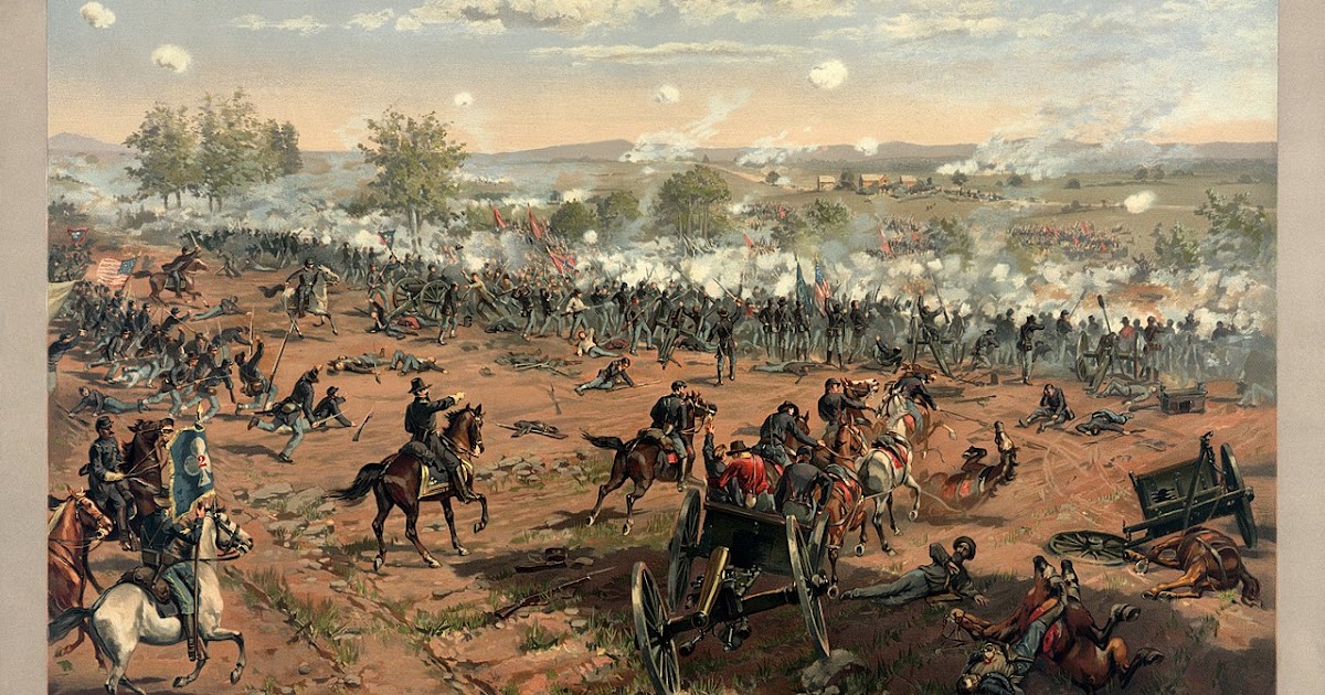 La bataille de Gettysburg