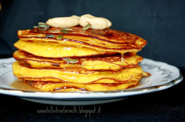 pancake alla zucca