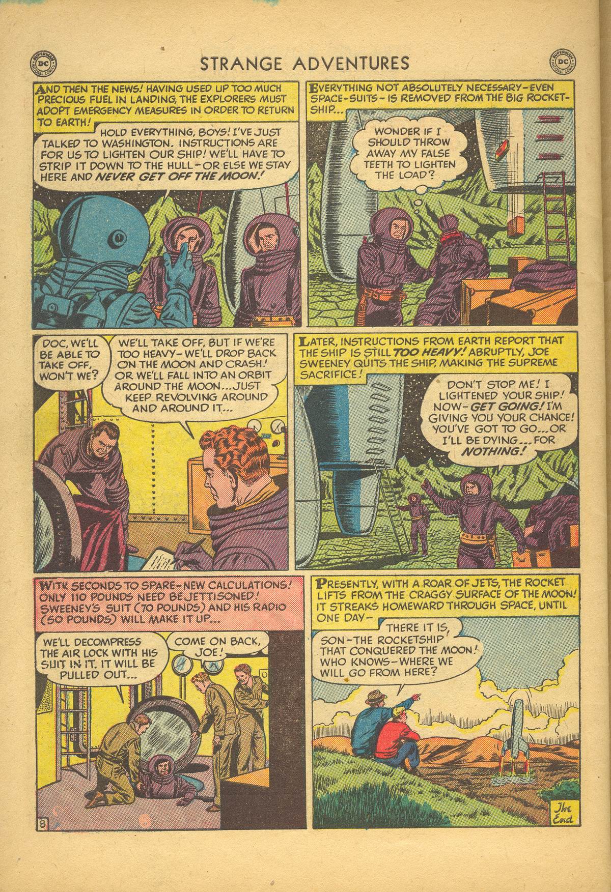 Read online Strange Adventures (1950) comic -  Issue #1 - 48