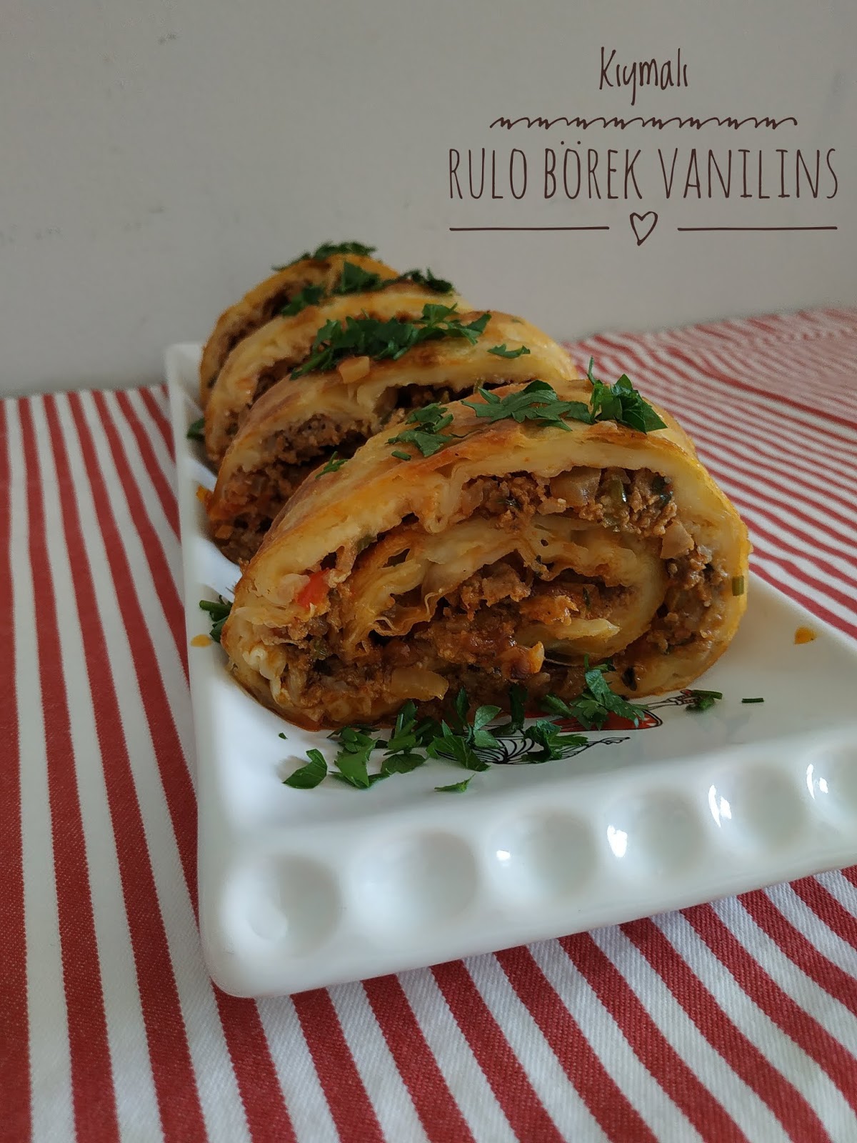 LAHMACUN BÖREĞİ Vanilins