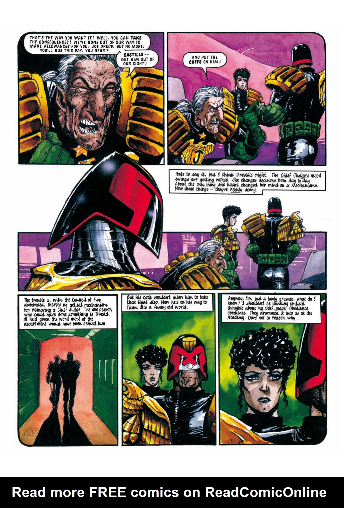 Read online Judge Dredd: The Complete Case Files comic -  Issue # TPB 21 - 141