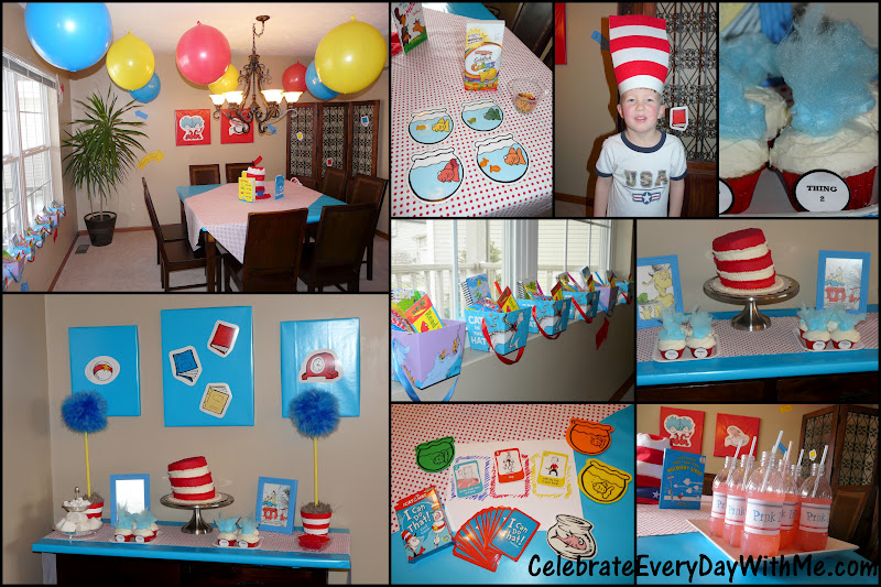 A Dr. Seuss Party - The Activities - Celebrate Every Day With Me