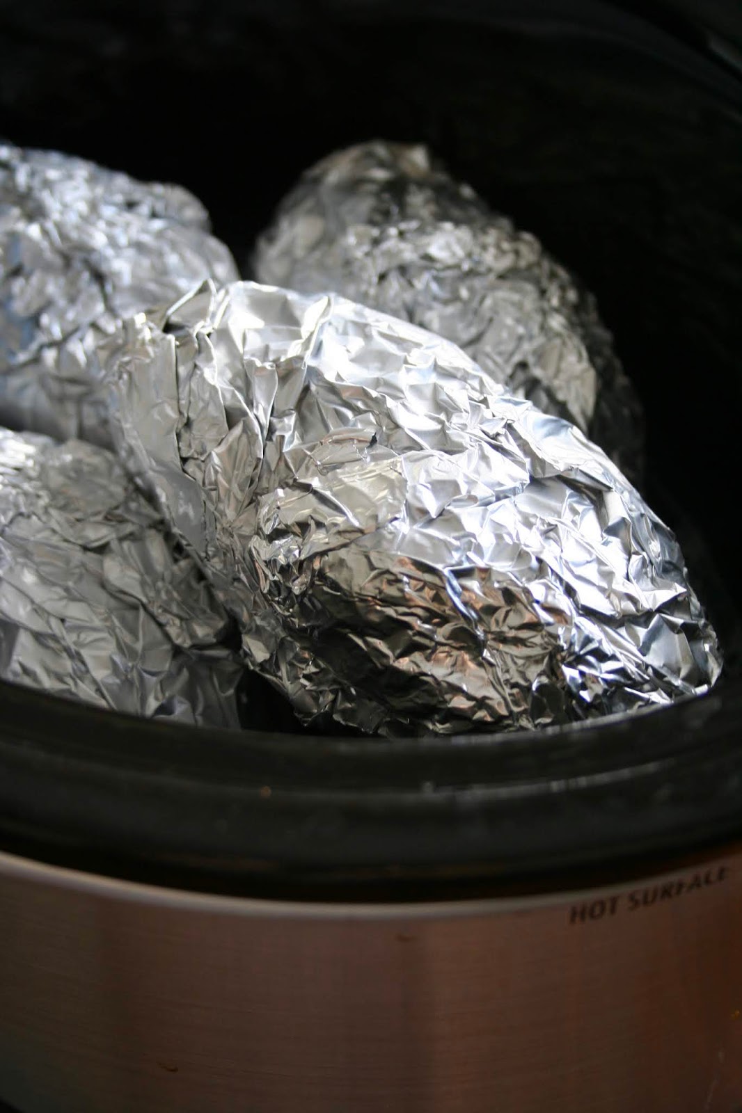 Slow Cooker "Baked" Potatoes