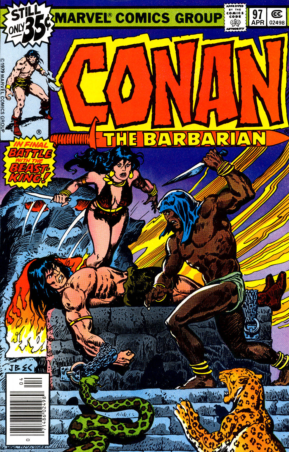 Read online Conan the Barbarian (1970) comic -  Issue #97 - 1