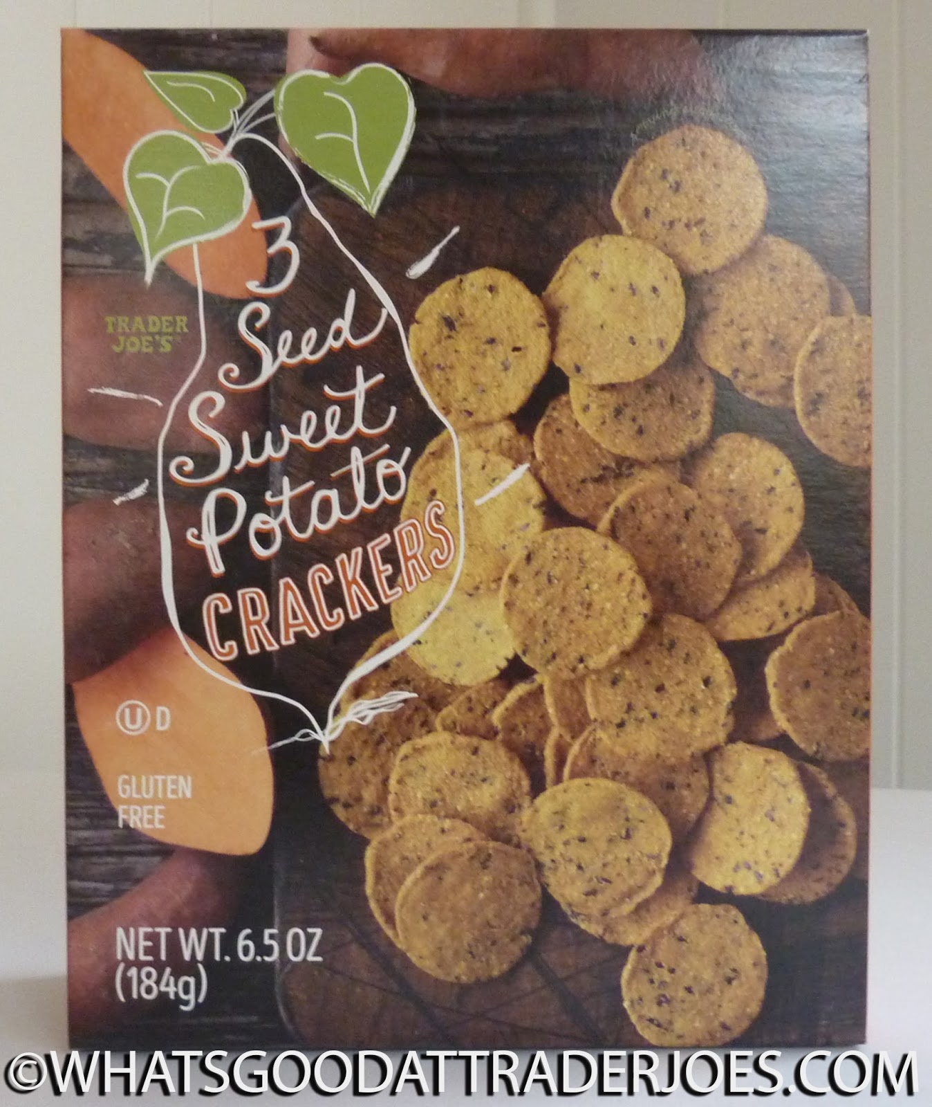 What's Good at Trader Joe's? Trader Joe's 3 Seed Sweet Potato Crackers
