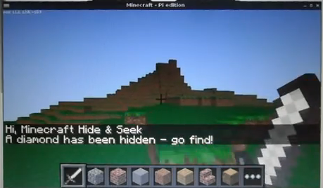 Stuff about=code />: Raspberry Pi - Minecraft - Hide and Seek