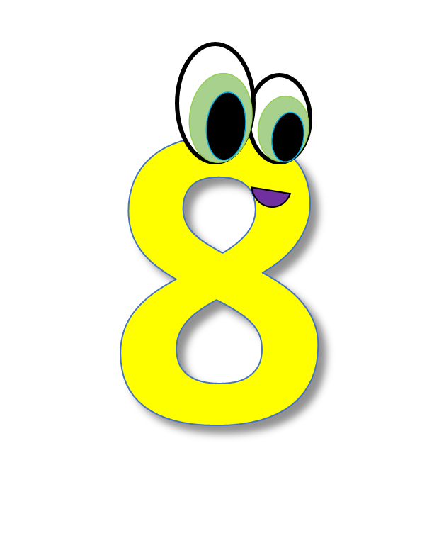 fancy numbers clipart - photo #38