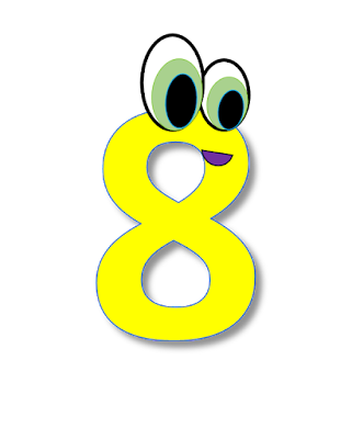 Numbers Cliparts, Number 8 Clipart