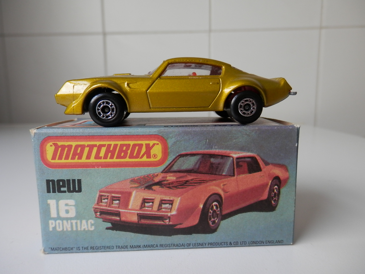 pontiac firebird formula matchbox