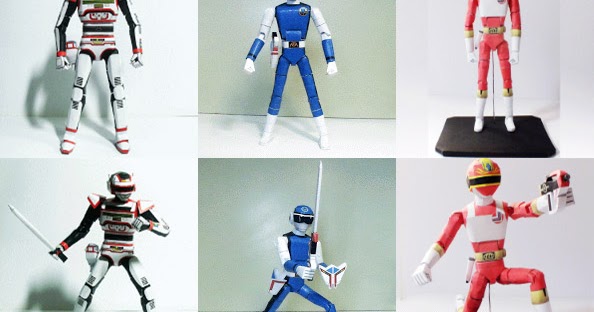 Ninjatoes' papercraft weblog: articulated papercraft figures