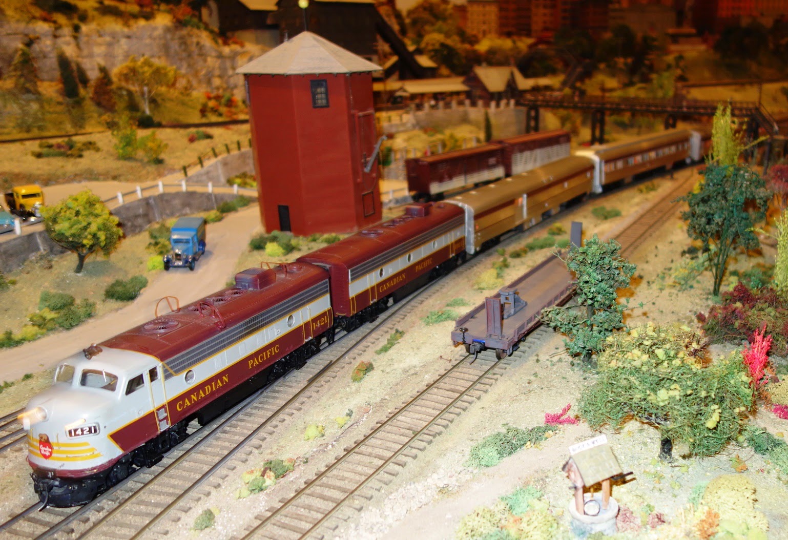 One Tank Trips All aboard! The St. Jacobs & Aberfoyle Model Railway still chugging along