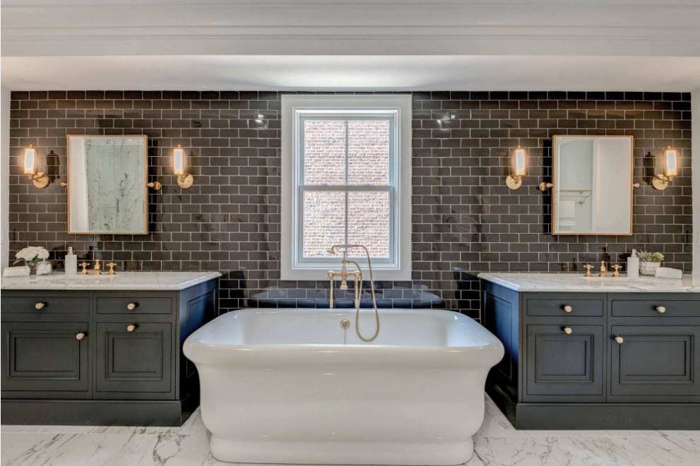 Contemporary bathroom tiles design ideas and trends 2019