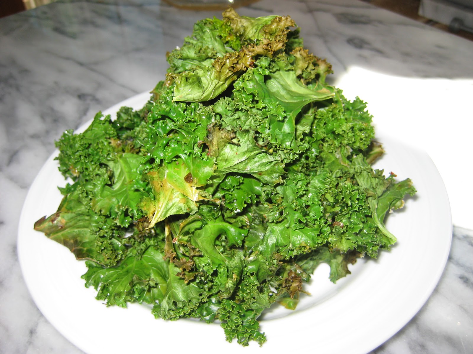Cammy's Kitchen Roasted Kale