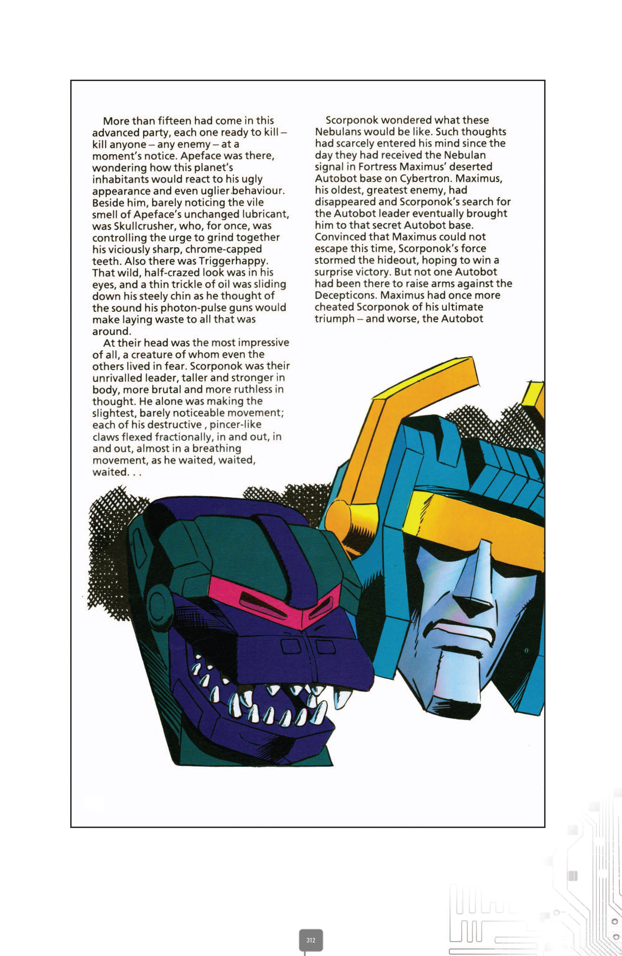 Read online The Transformers Classics UK comic -  Issue # TPB 4 - 312