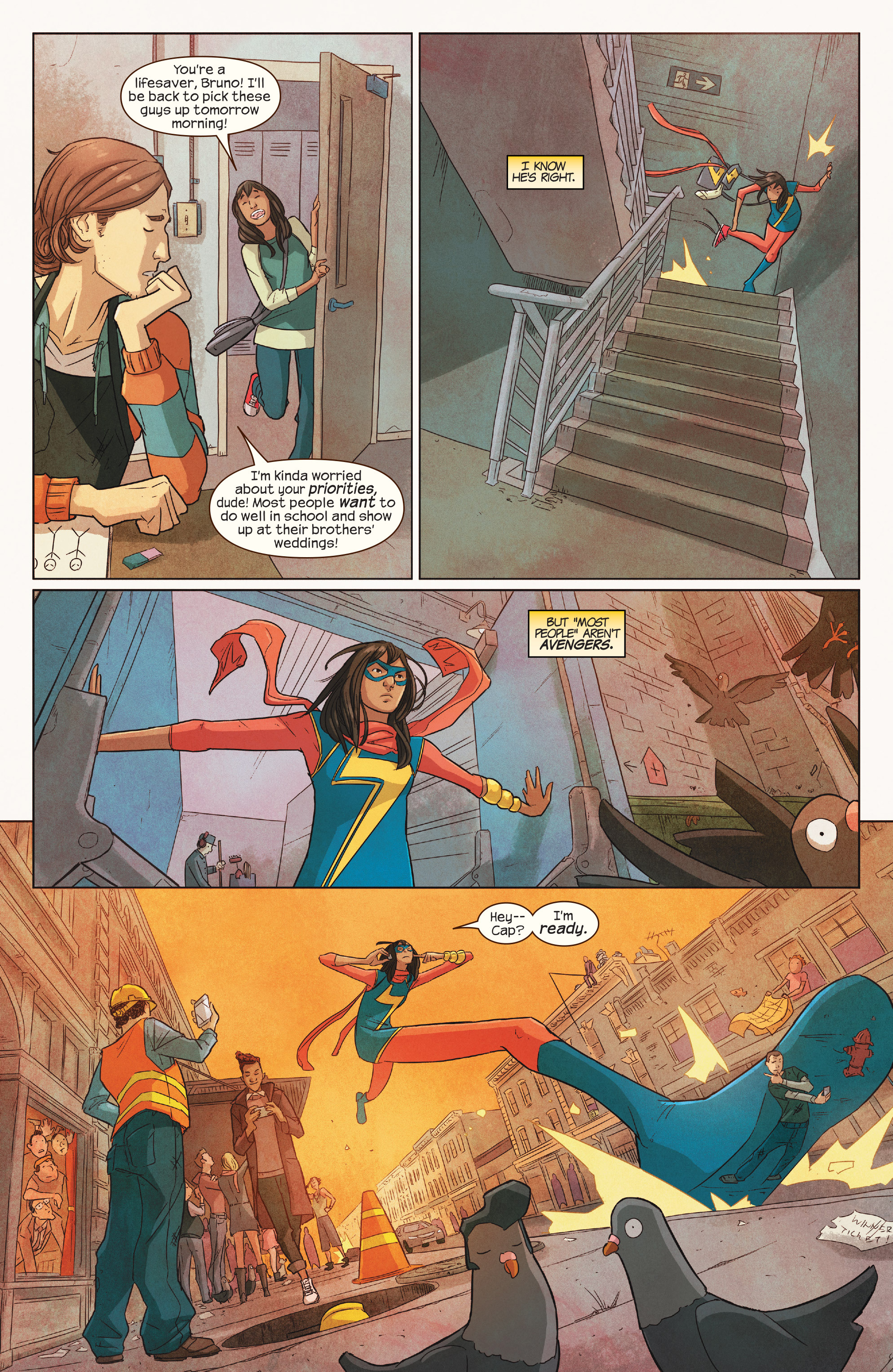 Read online Ms. Marvel (2016) comic -  Issue #4 - 20