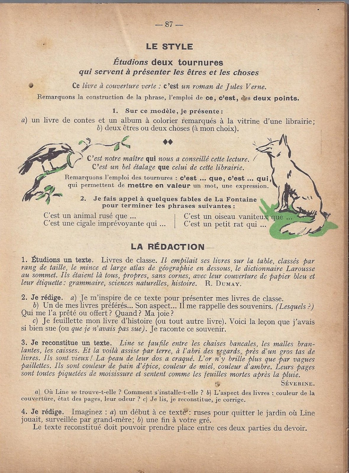 Picard Mon troisi¨me vocabulaire Du vocabulaire   la rédaction Cours Moyen 2e année Cours Supérieur 1959 grandes images