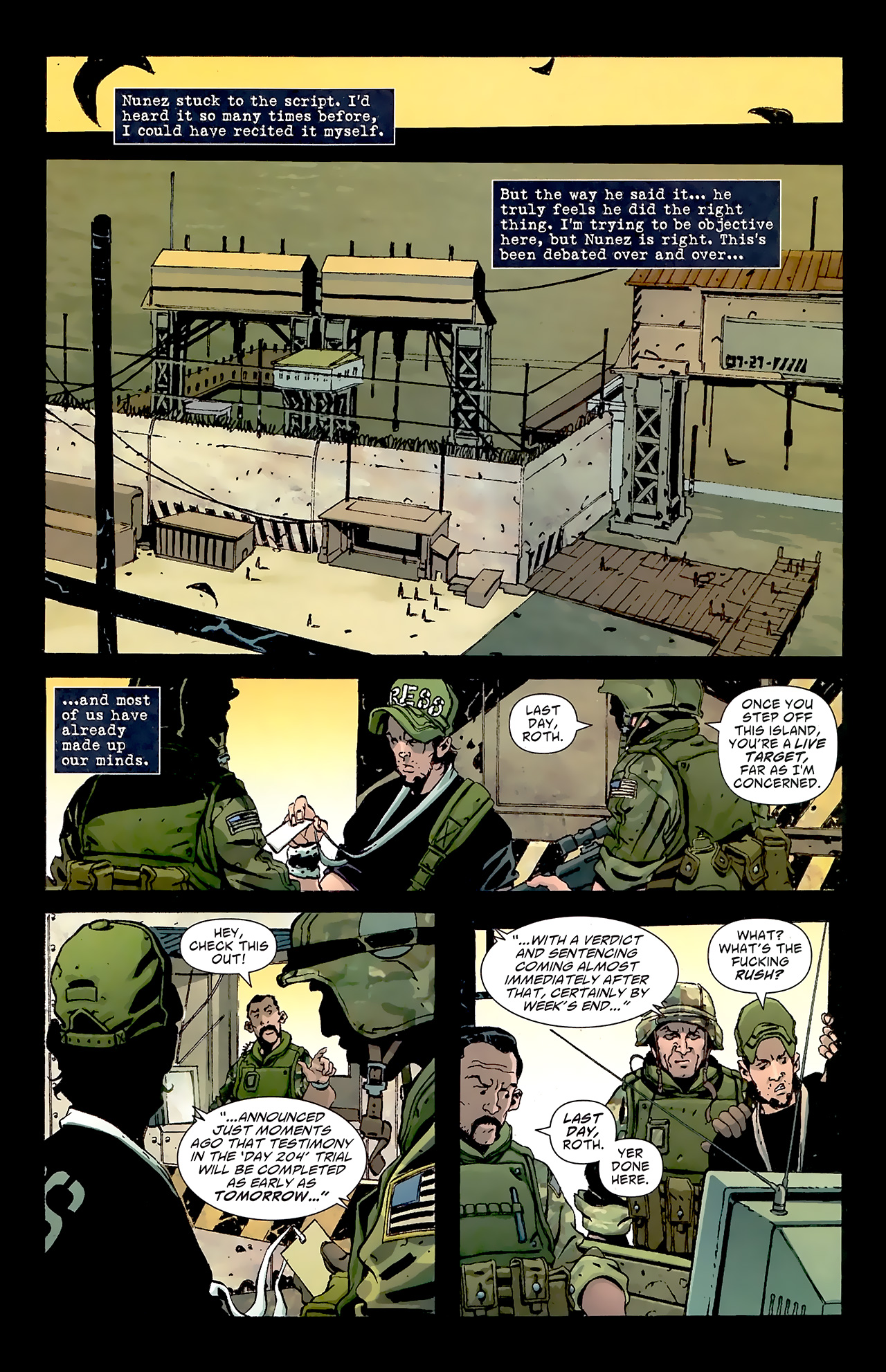 Read online DMZ (2006) comic -  Issue #19 - 23
