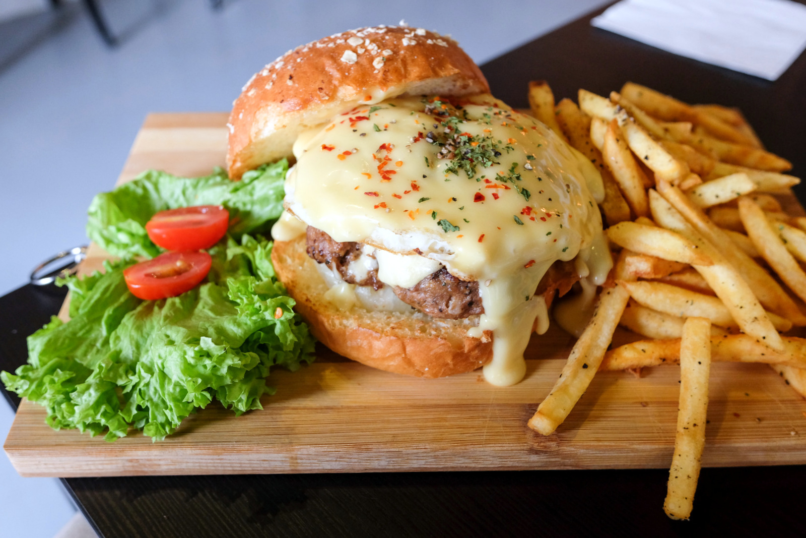 any cafe that has ethiopian chicken on its menu could be worth