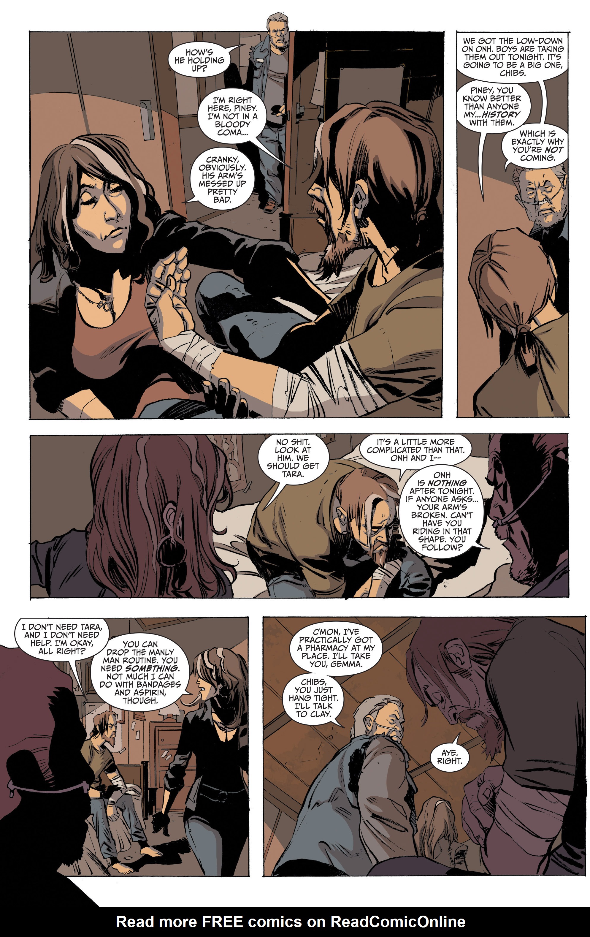 Read online Sons of Anarchy comic -  Issue #24 - 10