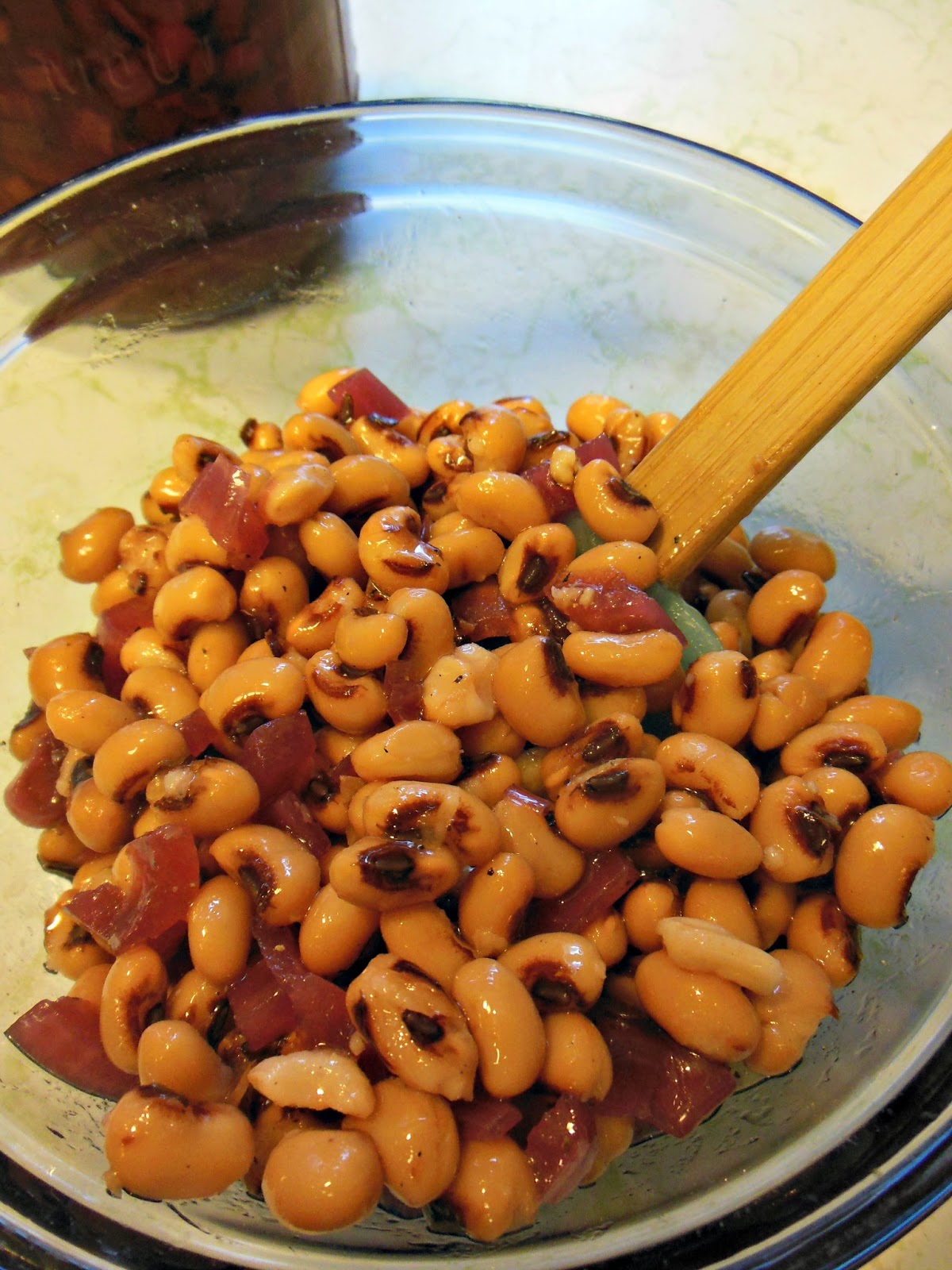Black Eyed Pea and Tomato Salad