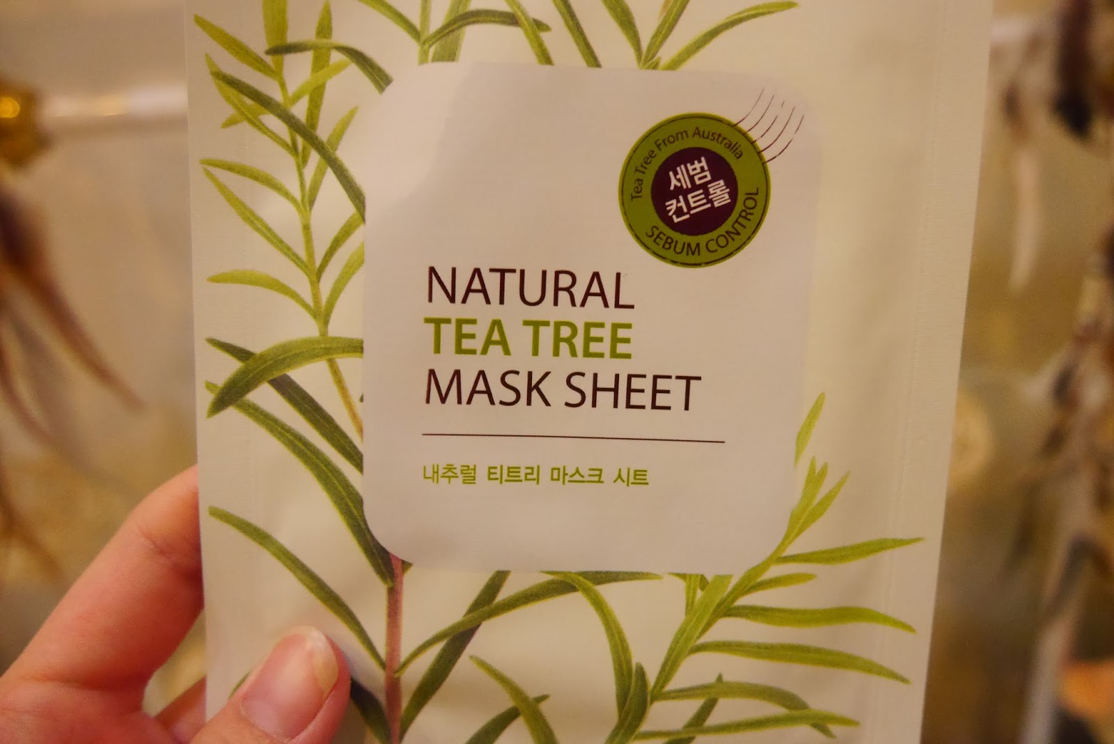 eighteenpromises Review The Saem Natural Tea Tree Mask Sheet