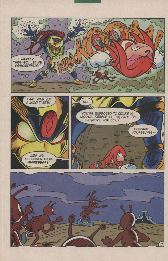 Read online Sonic's Friendly Nemesis, Knuckles comic -  Issue #3 - 16